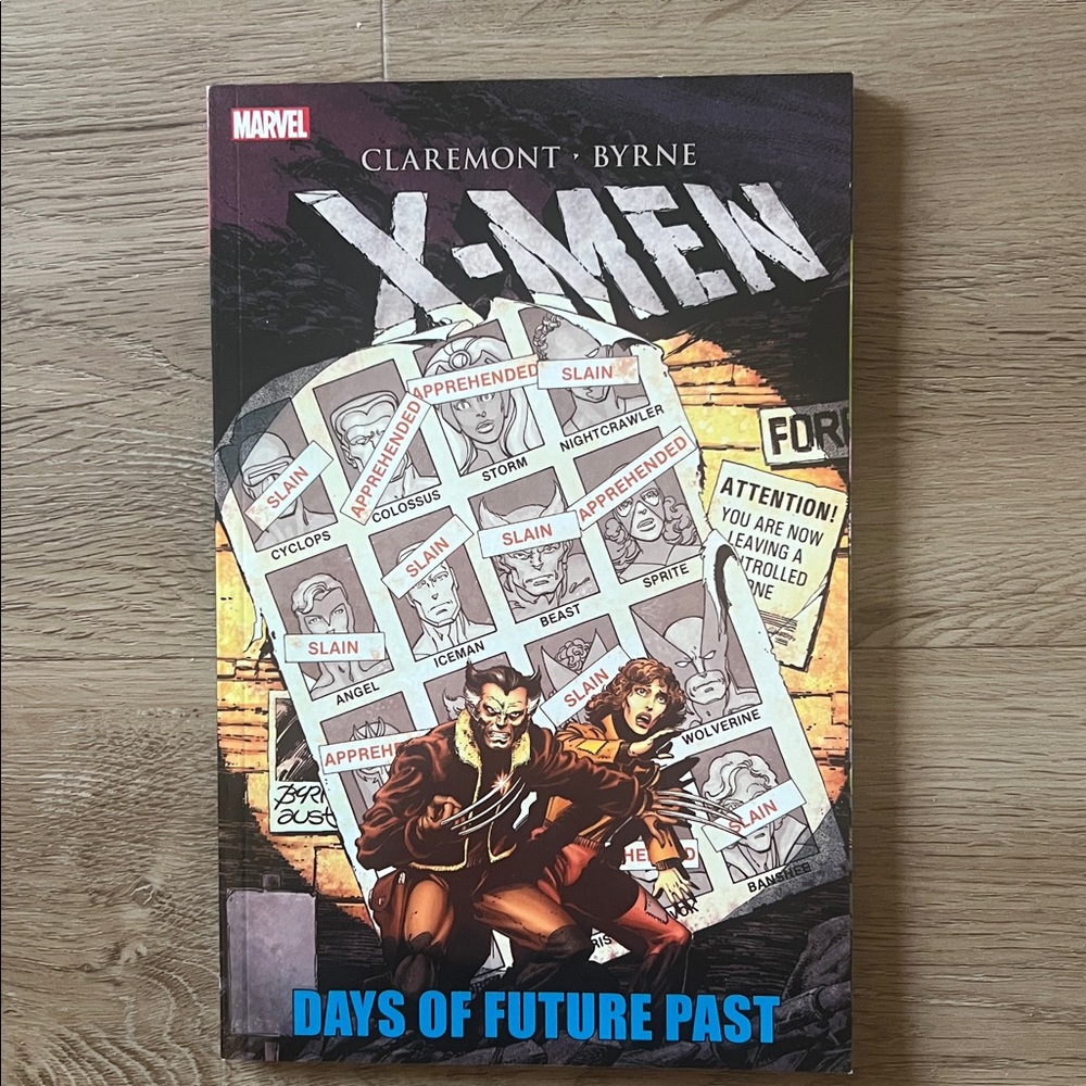 X-Men Days of Future’s Past Graphic Novel
